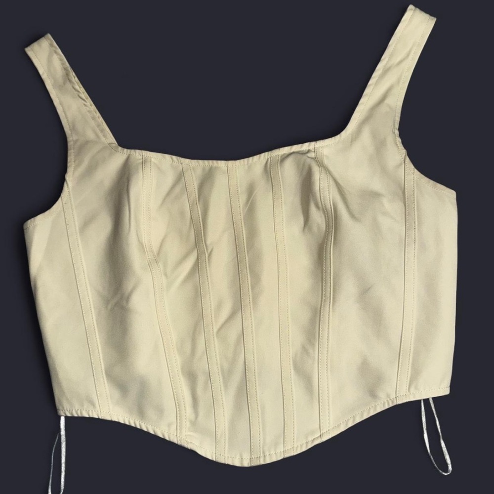 Sincerely Jules Cream Crop Top